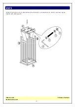 Preview for 4 page of Whitewood Furniture 3070 Assembly Instructions