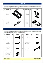 Предварительный просмотр 3 страницы Whitewood Furniture ATHENA T-6840X Assembly Instructions Manual