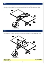 Предварительный просмотр 7 страницы Whitewood Furniture ATHENA T-6840X Assembly Instructions Manual