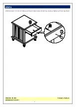 Preview for 6 page of Whitewood Furniture COTTAGE OT-20E Assembly Instructions Manual