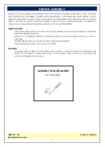 Preview for 2 page of Whitewood Furniture H-2 Assembly Instructions Manual