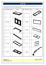 Preview for 3 page of Whitewood Furniture H-2 Assembly Instructions Manual