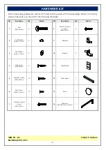 Preview for 4 page of Whitewood Furniture H-2 Assembly Instructions Manual