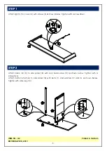 Preview for 5 page of Whitewood Furniture H-2 Assembly Instructions Manual