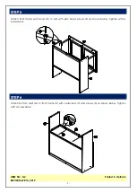 Preview for 7 page of Whitewood Furniture H-2 Assembly Instructions Manual