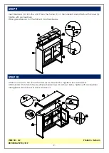 Preview for 9 page of Whitewood Furniture H-2 Assembly Instructions Manual