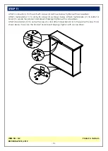 Preview for 10 page of Whitewood Furniture H-2 Assembly Instructions Manual