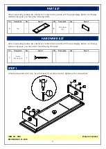 Preview for 3 page of Whitewood Furniture MB-1 Assembly Instructions