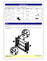 Предварительный просмотр 3 страницы Whitewood Furniture OT-70S Assembly Instructions