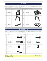 Предварительный просмотр 3 страницы Whitewood Furniture S-132SW Assembly Instructions