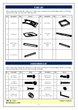 Предварительный просмотр 3 страницы Whitewood Furniture S-133 Assembly Instructions