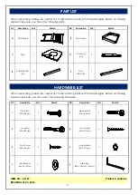 Preview for 3 page of Whitewood Furniture S-3102 Assembly Instructions