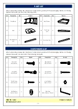 Preview for 3 page of Whitewood Furniture S-482 Assembly Instructions