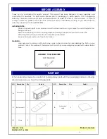 Preview for 2 page of Whitewood Furniture SV-34 Assembly Instructions