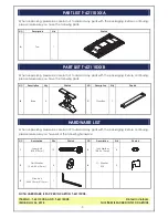 Предварительный просмотр 3 страницы Whitewood Furniture T-42110XXA Assembly Instructions Manual