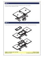 Предварительный просмотр 6 страницы Whitewood Furniture T-42110XXA Assembly Instructions Manual