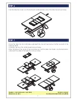 Предварительный просмотр 7 страницы Whitewood Furniture T-42110XXA Assembly Instructions Manual