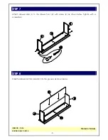 Предварительный просмотр 8 страницы Whitewood Furniture TV-36 Assembly Instructions Manual