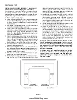 Preview for 11 page of Whitfield Advantage II-T C FS Installating And Operation Manual