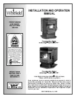 Whitfield Advantage Optima 2 FS Installation And Operation Manual preview