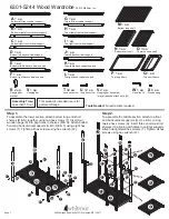 Preview for 1 page of Whitmor 6301-5244 Quick Start Manual