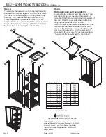 Preview for 2 page of Whitmor 6301-5244 Quick Start Manual