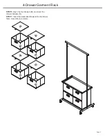 Preview for 2 page of Whitmor 6905-9042 Assembly Instructions