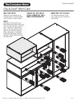 Preview for 3 page of Whitmor The Container Store Clip & Cube 6739-11676-WHT Assembly Instructions Manual