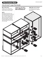 Preview for 9 page of Whitmor The Container Store Clip & Cube 6739-11676-WHT Assembly Instructions Manual