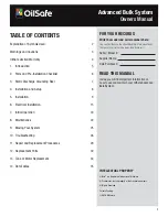 Preview for 3 page of Whitmore OilSafe Advanced Bulk System Owner'S Manual