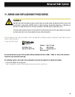 Preview for 31 page of Whitmore OilSafe Advanced Bulk System Owner'S Manual