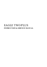 Preview for 1 page of Whittemore Enterprises Inc. EAGLE TWO PLUS Instructions/Service Manual