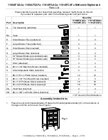 Предварительный просмотр 2 страницы Whittier Wood Furniture 1100AFGACa Assembly Instructions