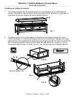 Preview for 3 page of Whittier Wood Furniture 1122GACa Assembly Instructions