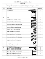 Предварительный просмотр 2 страницы Whittier Wood Furniture 1143DUETb Assembly Instructions Manual