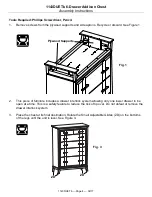 Предварительный просмотр 4 страницы Whittier Wood Furniture 1143DUETb Assembly Instructions Manual