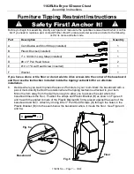 Предварительный просмотр 7 страницы Whittier Wood Furniture 1162RLNa Assembly Instructions Manual