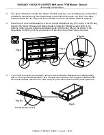 Preview for 5 page of Whittier Wood Furniture 1183CAFf Assembly Instructions Manual