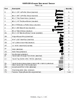 Предварительный просмотр 3 страницы Whittier Wood Furniture 1186RGB Assembly Instructions Manual