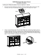 Предварительный просмотр 4 страницы Whittier Wood Furniture 1186RGB Assembly Instructions Manual