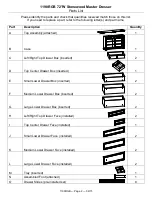 Предварительный просмотр 2 страницы Whittier Wood Furniture 1190RGB Assembly Instructions Manual