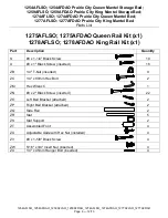 Предварительный просмотр 6 страницы Whittier Wood Furniture 1254AFDAO Assembly Instructions Manual