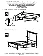 Предварительный просмотр 10 страницы Whittier Wood Furniture 1254AFDAO Assembly Instructions Manual