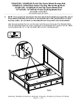 Предварительный просмотр 11 страницы Whittier Wood Furniture 1254AFDAO Assembly Instructions Manual