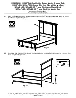 Предварительный просмотр 20 страницы Whittier Wood Furniture 1254AFDAO Assembly Instructions Manual