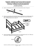 Предварительный просмотр 21 страницы Whittier Wood Furniture 1254AFDAO Assembly Instructions Manual