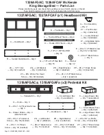 Предварительный просмотр 2 страницы Whittier Wood Furniture 1326AFGAC Assembly Instructions Manual