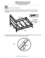 Предварительный просмотр 6 страницы Whittier Wood Furniture 1349FSTe Assembly Instructions Manual