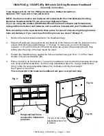 Предварительный просмотр 4 страницы Whittier Wood Furniture 1382AFGACg Manual