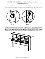 Предварительный просмотр 5 страницы Whittier Wood Furniture 1382GACg Assembly Instructions Manual